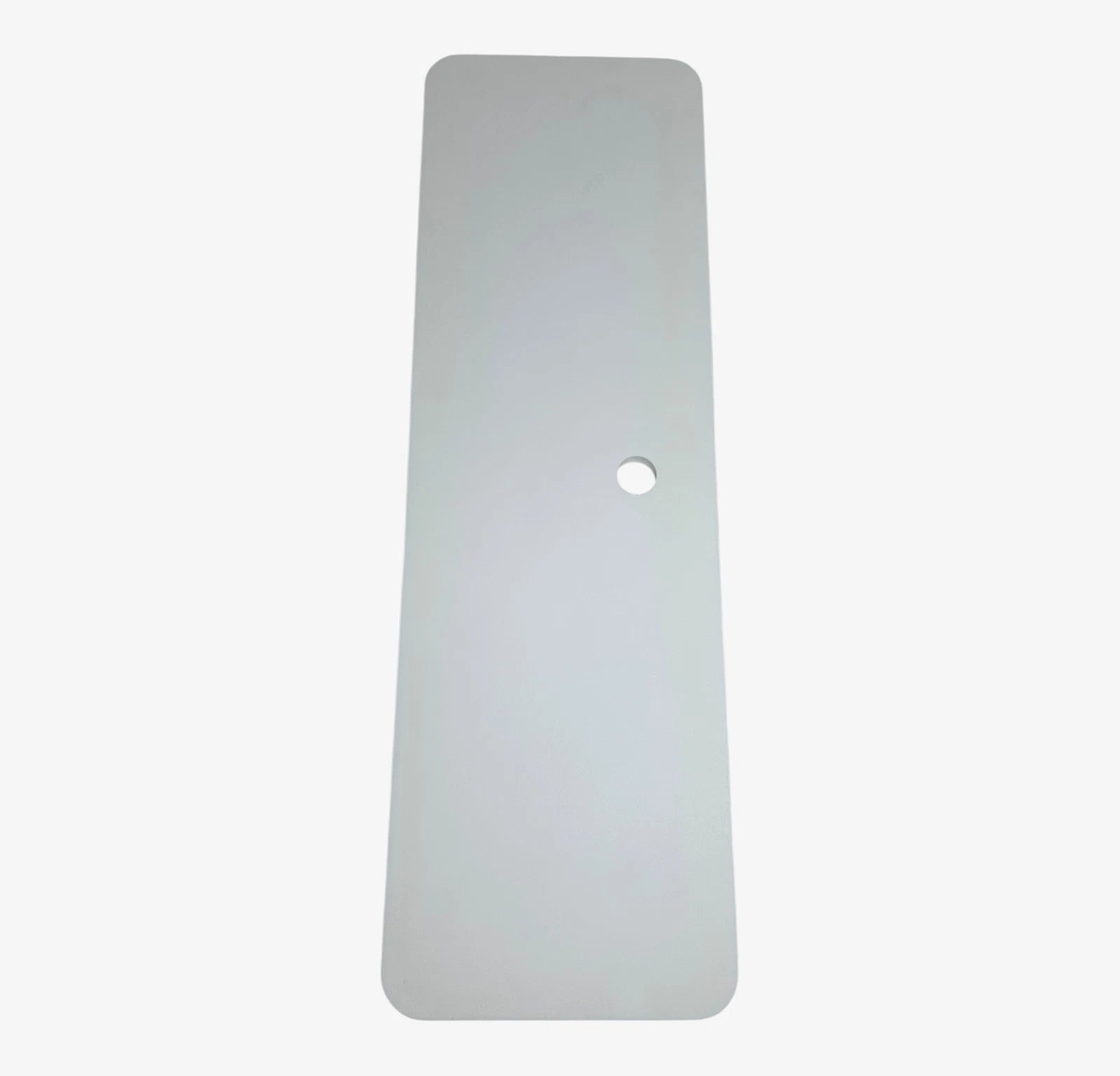White Polycarbonate Marine Hatch Sheet Panel for Various Boats (24 5/8'' x 7 3/4'' x 1/2'')