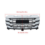Chrome Front Upper Bumper Grille for GMC Sierra 1500 (2022–2024)