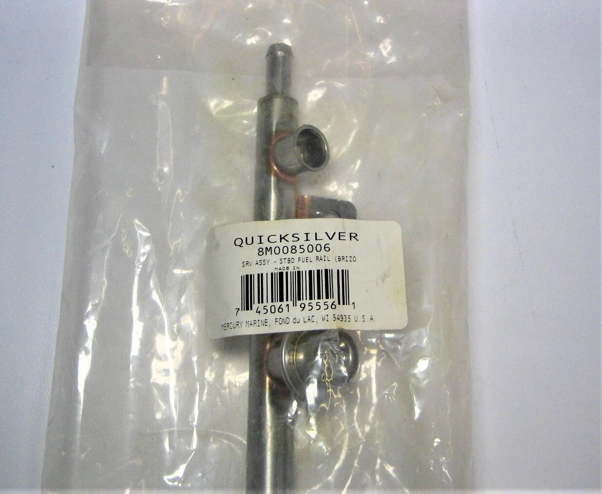 Fuel Rail for Mercury MerCruiser 6.2 Sterndrive (8M0085006)