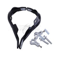 7/8" Black Brush Hand Guards for Honda Yamaha Suzuki Kawasaki (Dirt MX)