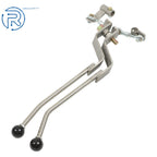 Stainless Twin-Stick Shifter for GM Transfer Case NP205 (Year Range)