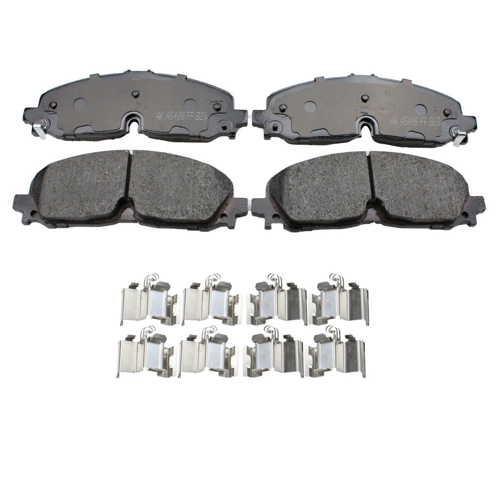 Akebono ProACT Front Ceramic Brake Pads for Enclave XT6 Blazer Colorado Canyon (2018–2023)