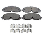 Akebono ProACT Front Ceramic Brake Pads for Enclave XT6 Blazer Colorado Canyon (2018–2023)