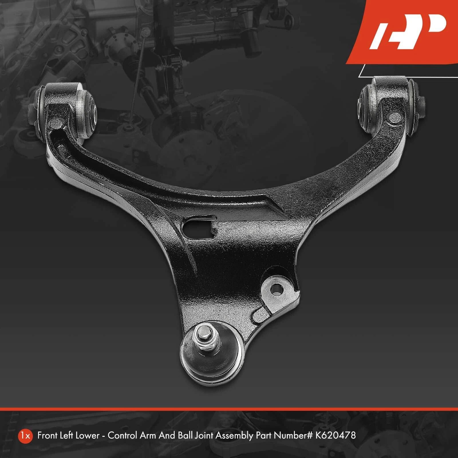 Front Left Lower Control Arm with Ball Joint for Dodge Dakota (1997-2004)