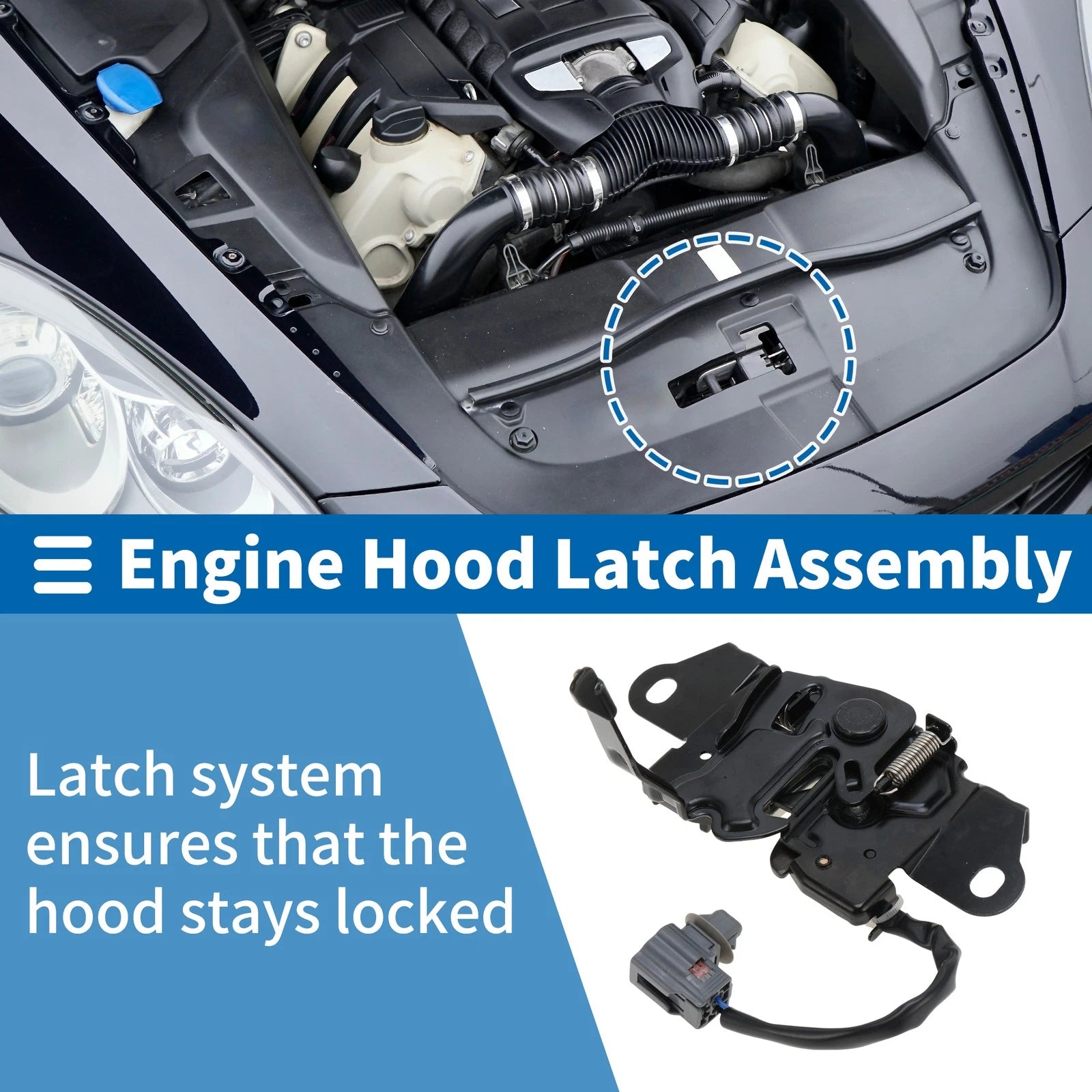 Hood Latch Assembly for Mazda CX-5 (2011–2017) No.KR1156620