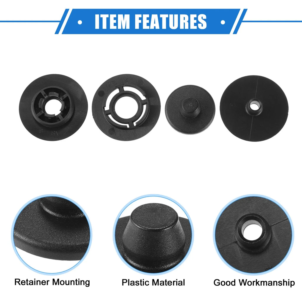Kits Car Holder Retainer for Volkswagen Audi - Plastic Black