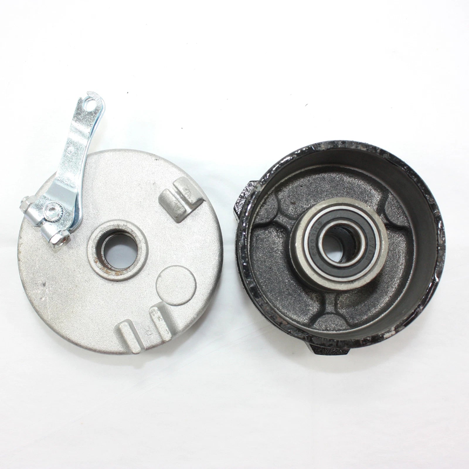 3 Stud Drum Brake Housing Wheel Hub + Shoes for 110cc 125cc Quad ATV