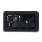Rear Left Inner Door Handle Textured Black for Jeep Wrangler TJ (1997–2006)