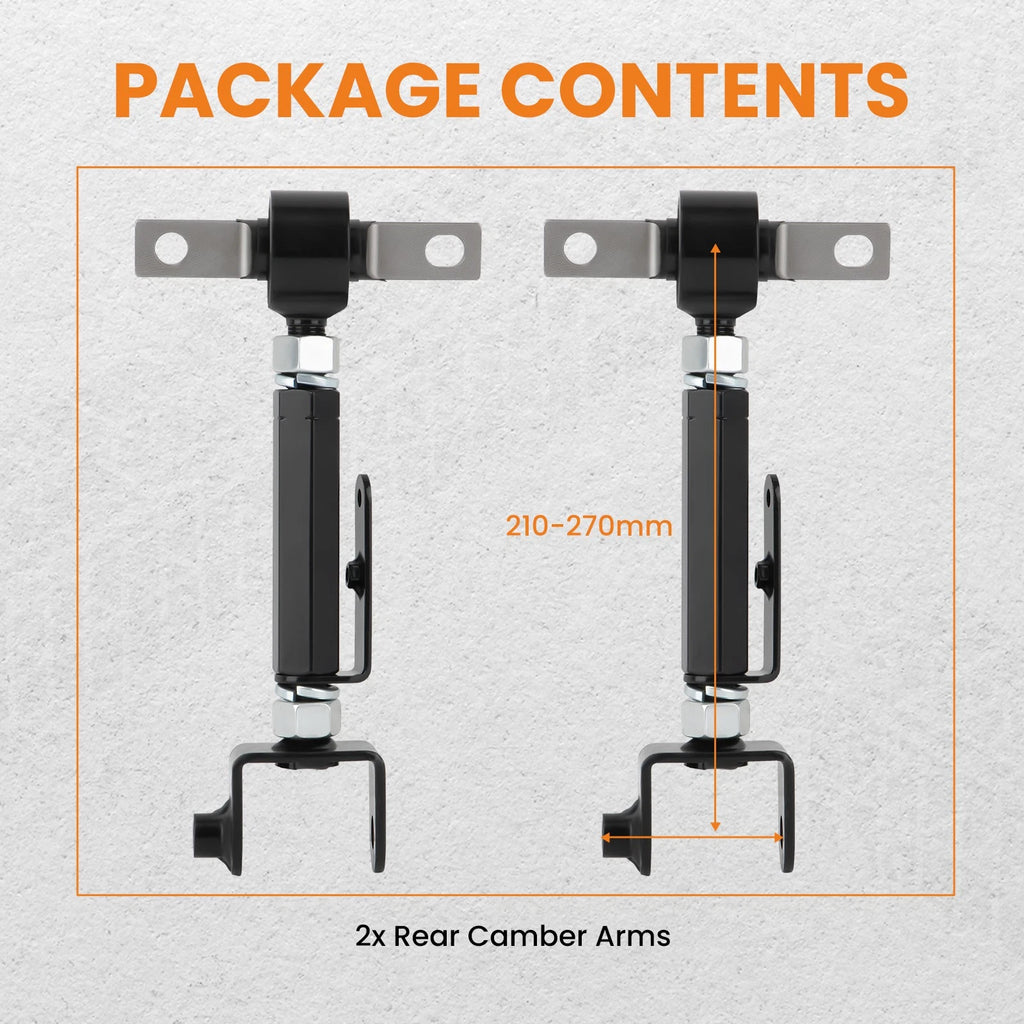 Adjustable Rear Camber Arm Kit for Honda Civic Acura RSX (2001–2006)