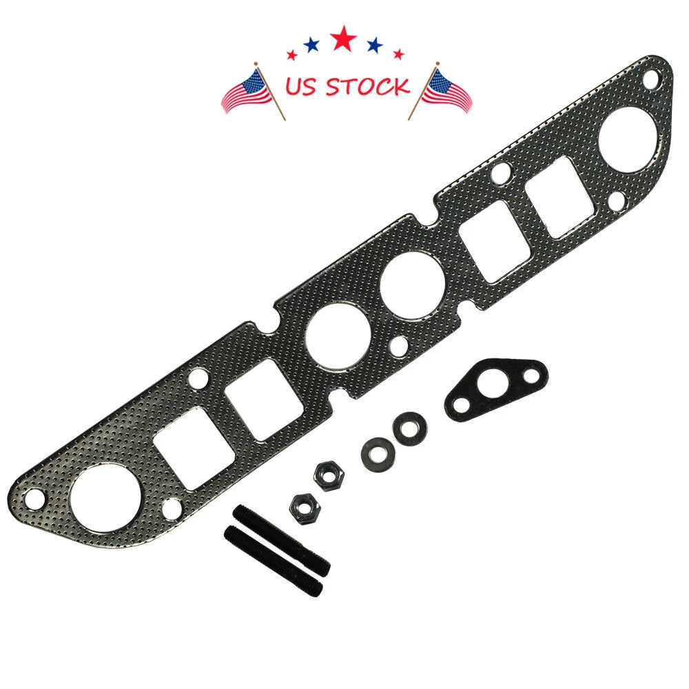 Exhaust Manifold & Gasket Kit for Jeep Cherokee Dakota Wrangler (1997–2006)