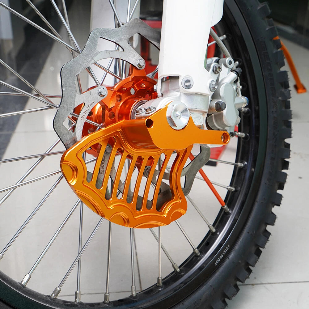 Brake Disc Guard for KTM 125 250 300 350-530 EXC XC XCW SX (2004–2014)