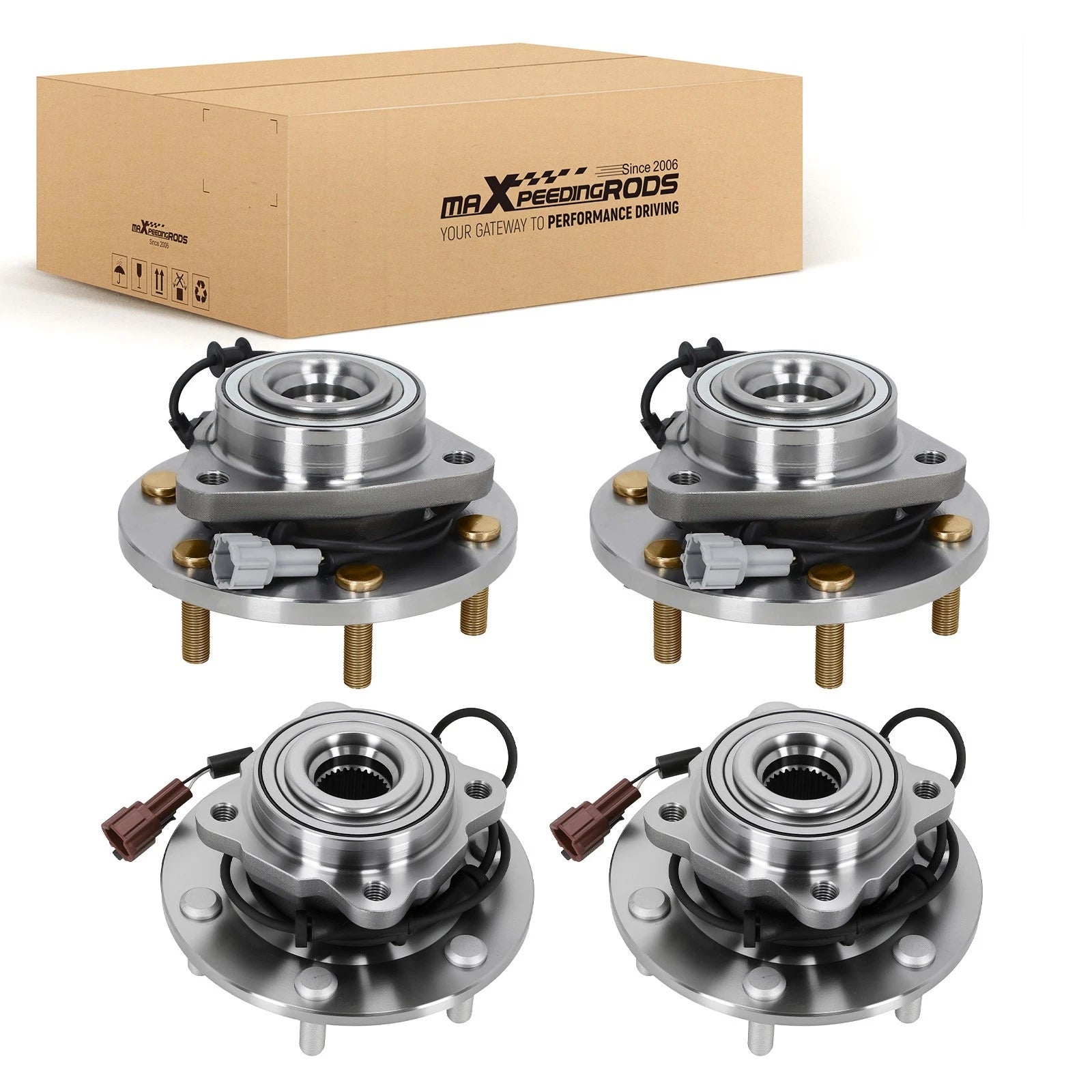 Front RH Wheel Hub Assembly for Infiniti QX56, Nissan Armada (2008–2012) 40202ZR40B
