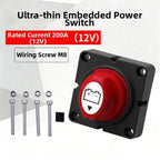 12V 200A Battery Disconnect Switch for RV Boat Marine