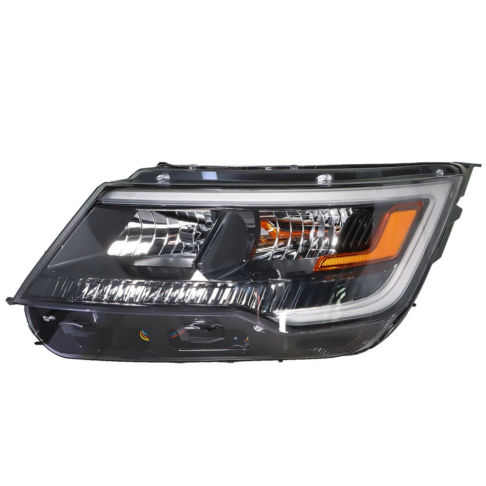 Halogen w/LED DRL Headlight Assembly for Ford Explorer (2016–2019)