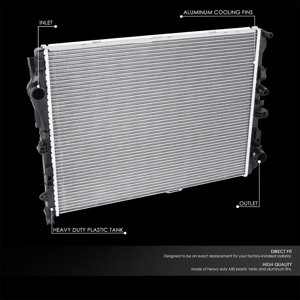 Aluminum Cooling Radiator for Mercedes Benz E300 S550 S600 S65 AMG (2014–2017)