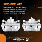 Front Brake Calipers Left and Right for Acura ILX (2013–2015)