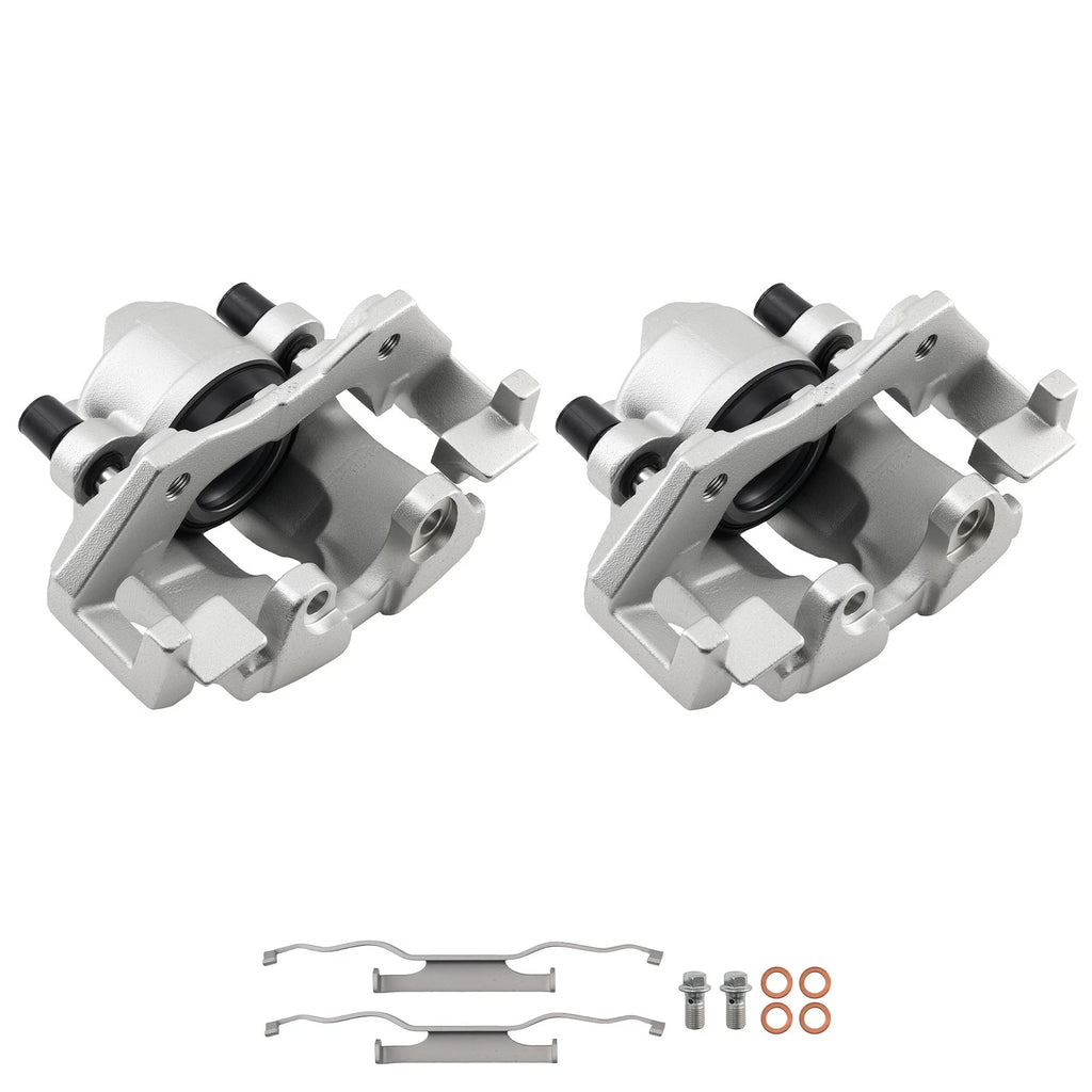 Front Left Right Brake Calipers Pair with Bracket for Mercury Mariner (2007–2009)