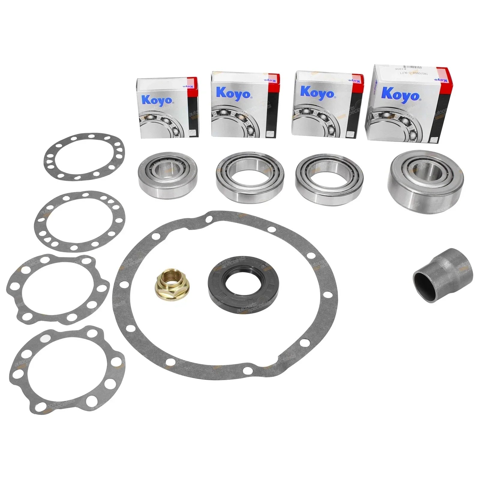 Front Diff Bearing & Seal Oil for Toyota 75-80 Series non-difflock
