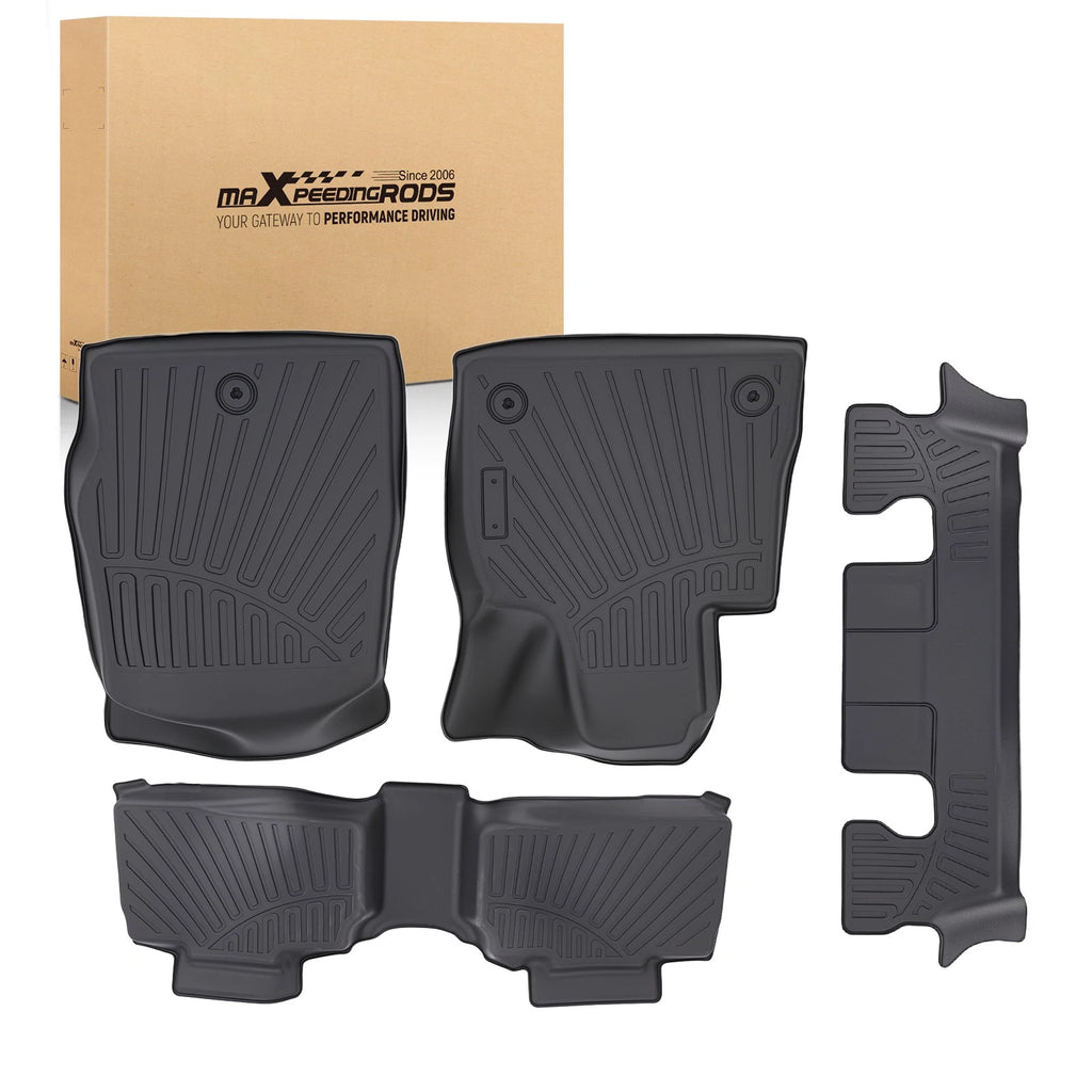 TPE Floor Mats for Ford Explorer (2020–2025) Waterproof Floor Liners