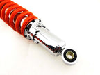 365mm JBS Orange/Chrome Shock Absorbers for Honda CR125M Elsinore (1973-1978)