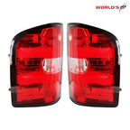 Tail Lights for Chevy Silverado 1500 2500 3500 (2007–2014) Rear Pair