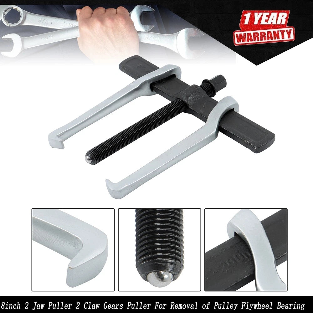 2 Jaw Bearing Puller for Automotive Gears (8 Inch)