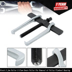 2 Jaw Bearing Puller for Automotive Gears (8 Inch)