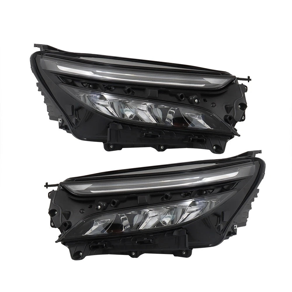Set of 2 Headlight Assemblies for Chevy Equinox LT/RS (2022–2023) Chrome LED