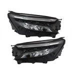 Set of 2 Headlight Assemblies for Chevy Equinox LT/RS (2022–2023) Chrome LED