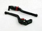 Long Brake Clutch Levers for Yamaha MT-01 (2004–2009), V-MAX (2009–2014) Black T9