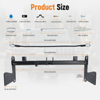 Tow Bar Base Plate for Jeep Wrangler JLU JL (2018–2024)