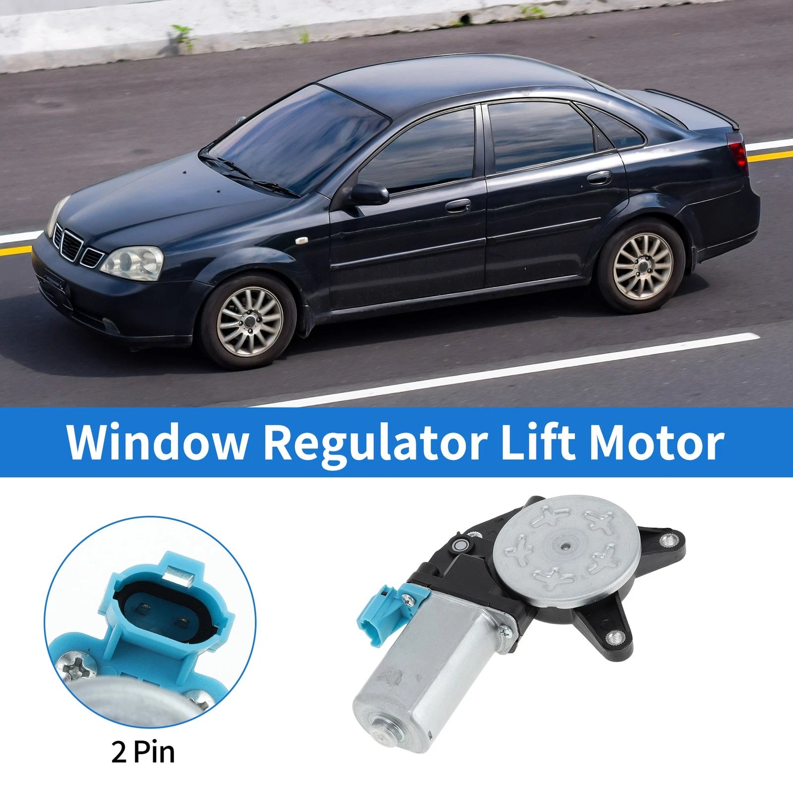 Power Window Regulator Lift Motor for Chevrolet Optra (2004–2007) No.96475129