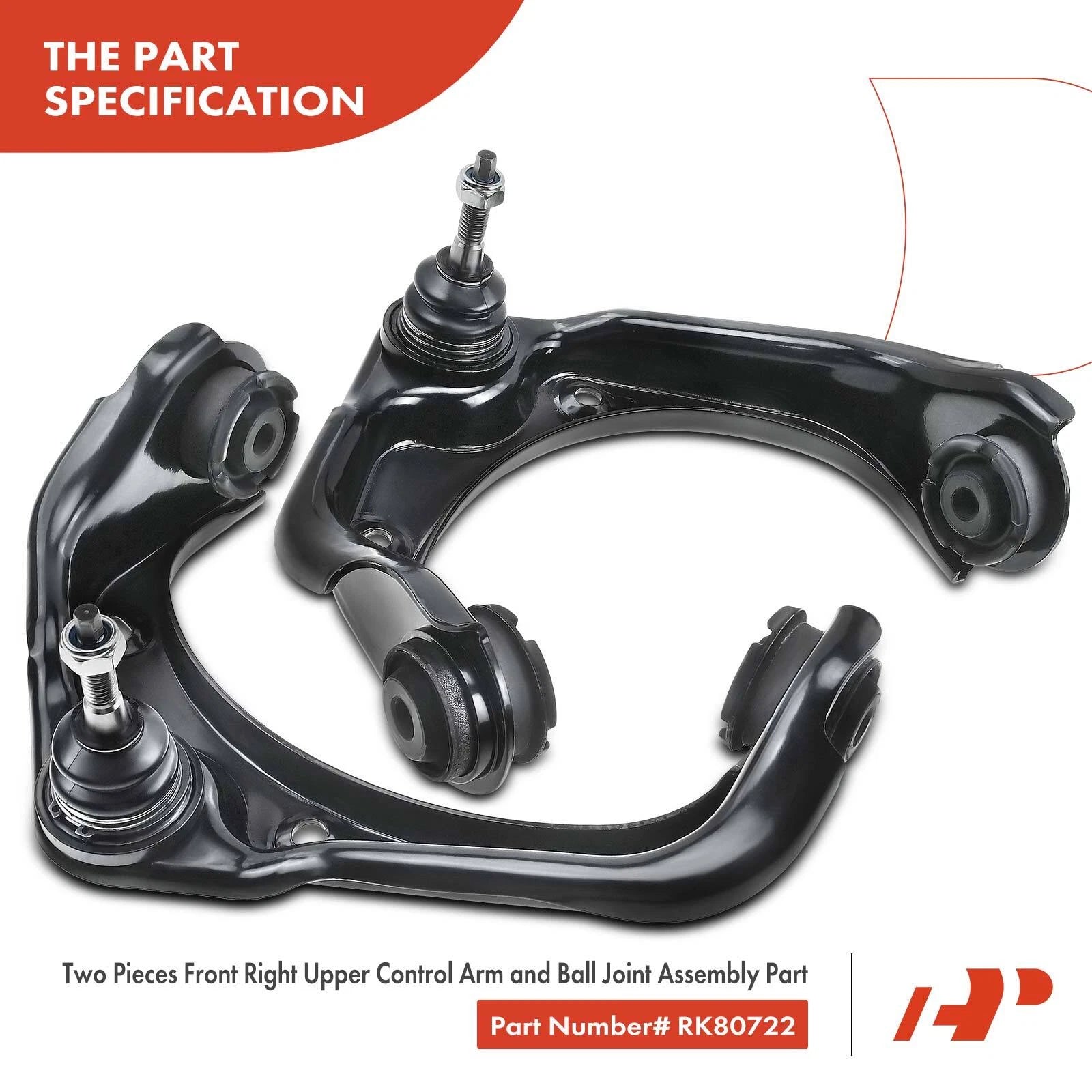 8x Control Arm Ball Joint Tie Rod End for Ford Explorer (2006-2010)