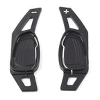 Aluminum Black Shift Paddle Extensions for Audi A5/S5/SQ5 (2016)