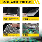 Activated Carbon Cabin Air Filter for Mercedes-Benz GLS550 X167 (2019–2019)