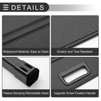Retractable Cargo Cover for Hyundai Santa Fe Sport (2013–2019) Black Carbon Fiber