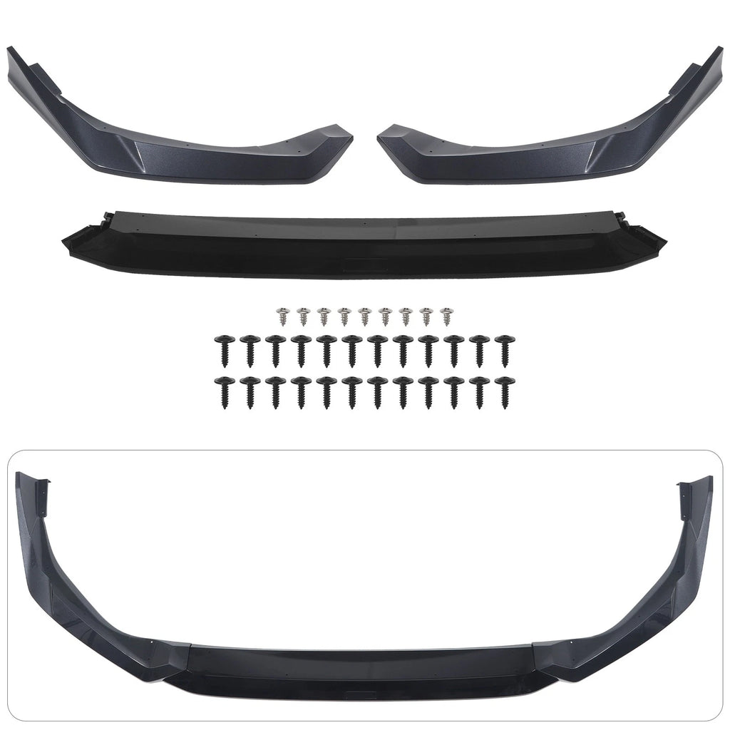 Front Bumper Lip Splitter for Honda Civic (2025) - Yofer Meteorite Gray 2 Tone