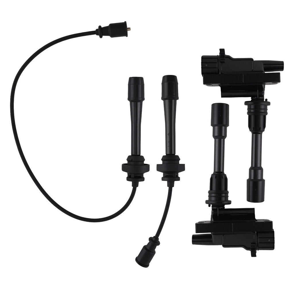 2 Ignition Coil & Wire for 2001-2003 Mazda Protege/Protege5 2.0L