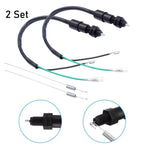 2X Universal Motorcycle Rear Brake Stop Light Switch & Spring for Honda Yamaha