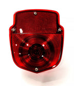 Driver Side Black Tail Light Assembly for 1953-1956 Ford Pickup Truck