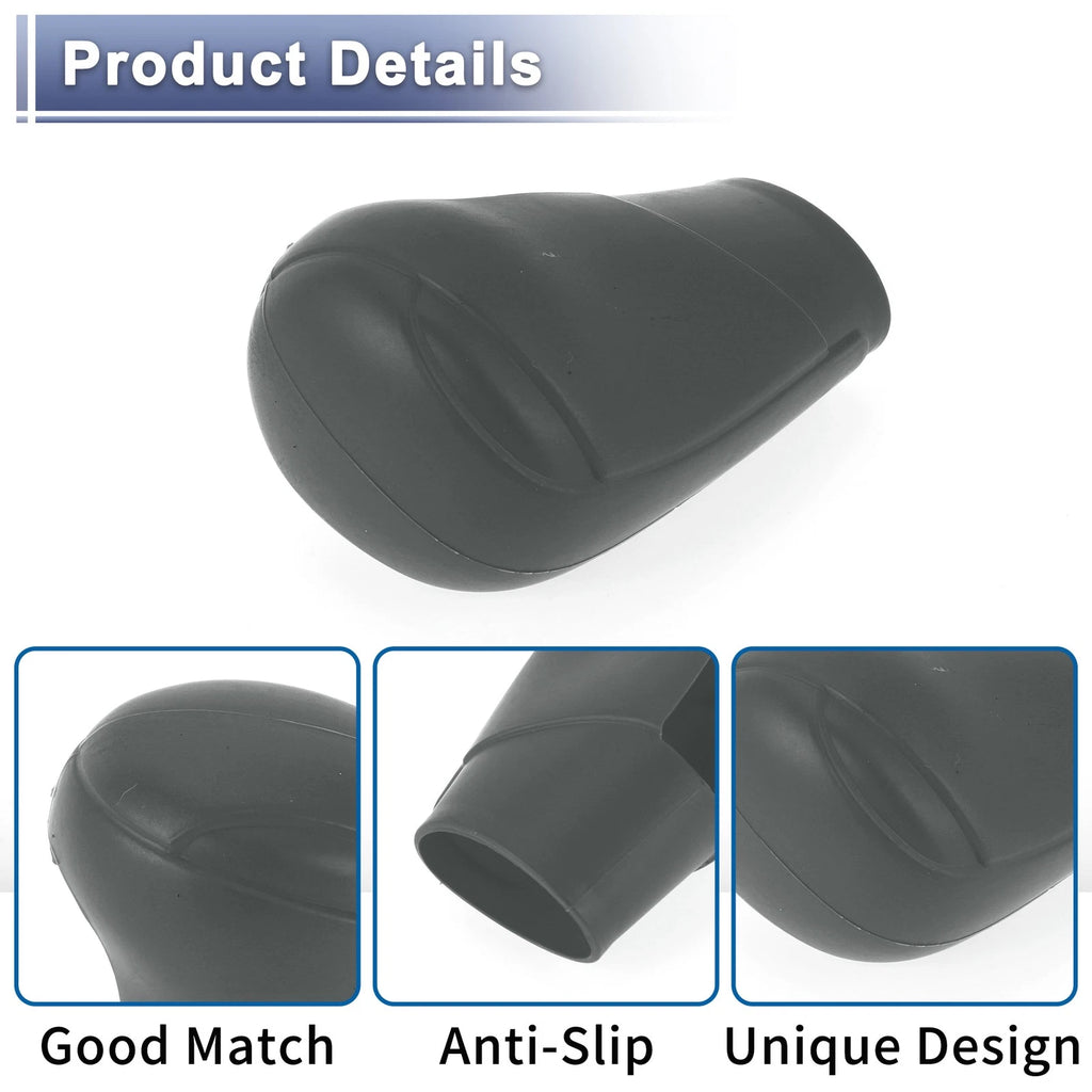 1 Pc Gear Shift Knob Cover for Mazda 3 (2014–2019) Grey Silicone