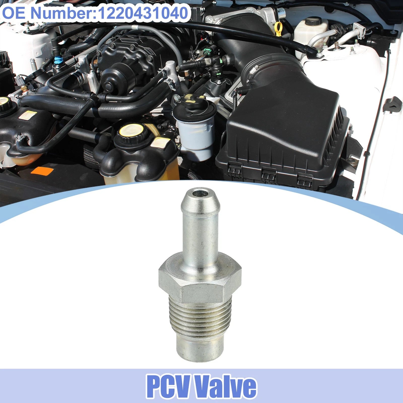 PCV Valve for Lexus ES350, Toyota (2007–2012) No. 1220431040