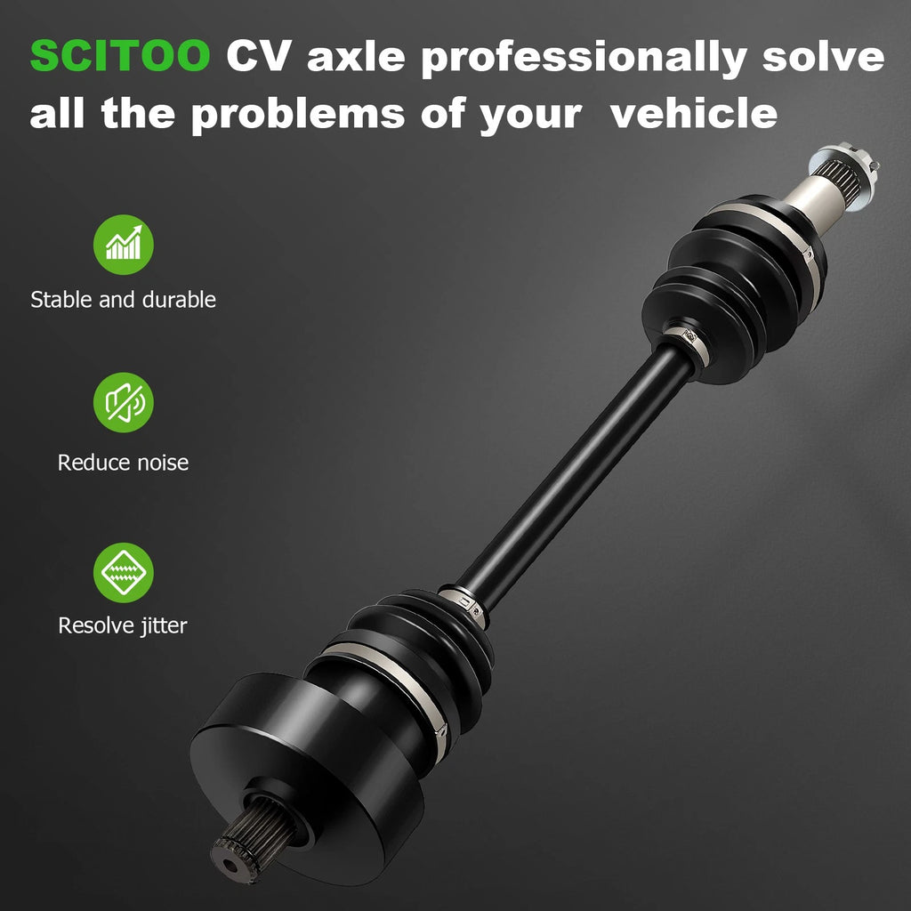 Front Left CV Joint Axle Drive Shaft for Arctic Cat 1000 Thunder Cat (2009–2010)
