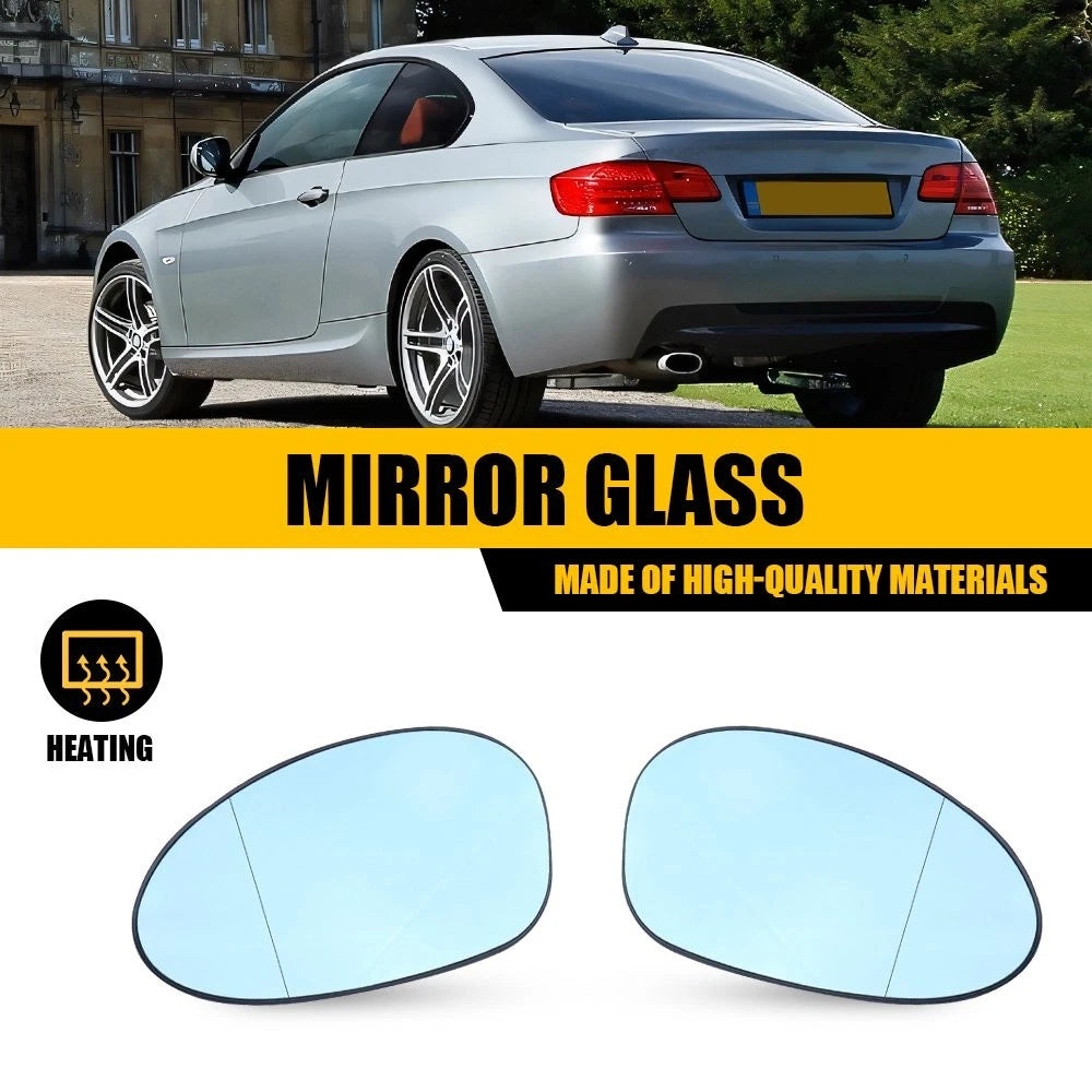 Mirror Glass Set for BMW 1 Series E81 E82 E87 E88 (2006–2013) Heated EXV