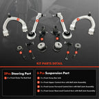 10x Front Control Arm Sway Bar Tie Rod for Benz W220 (2000–2006)
