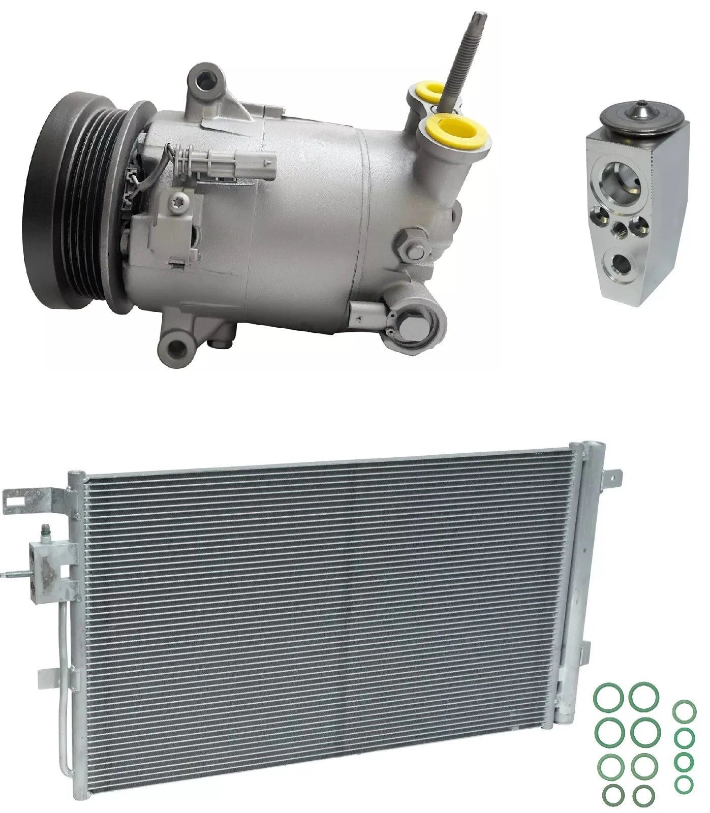 AC Compressor Kit With Condenser for Buick Envision 2.0L (2016–2019)