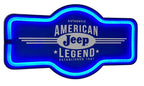 LED Neon Lighted Sign for Jeep (17")