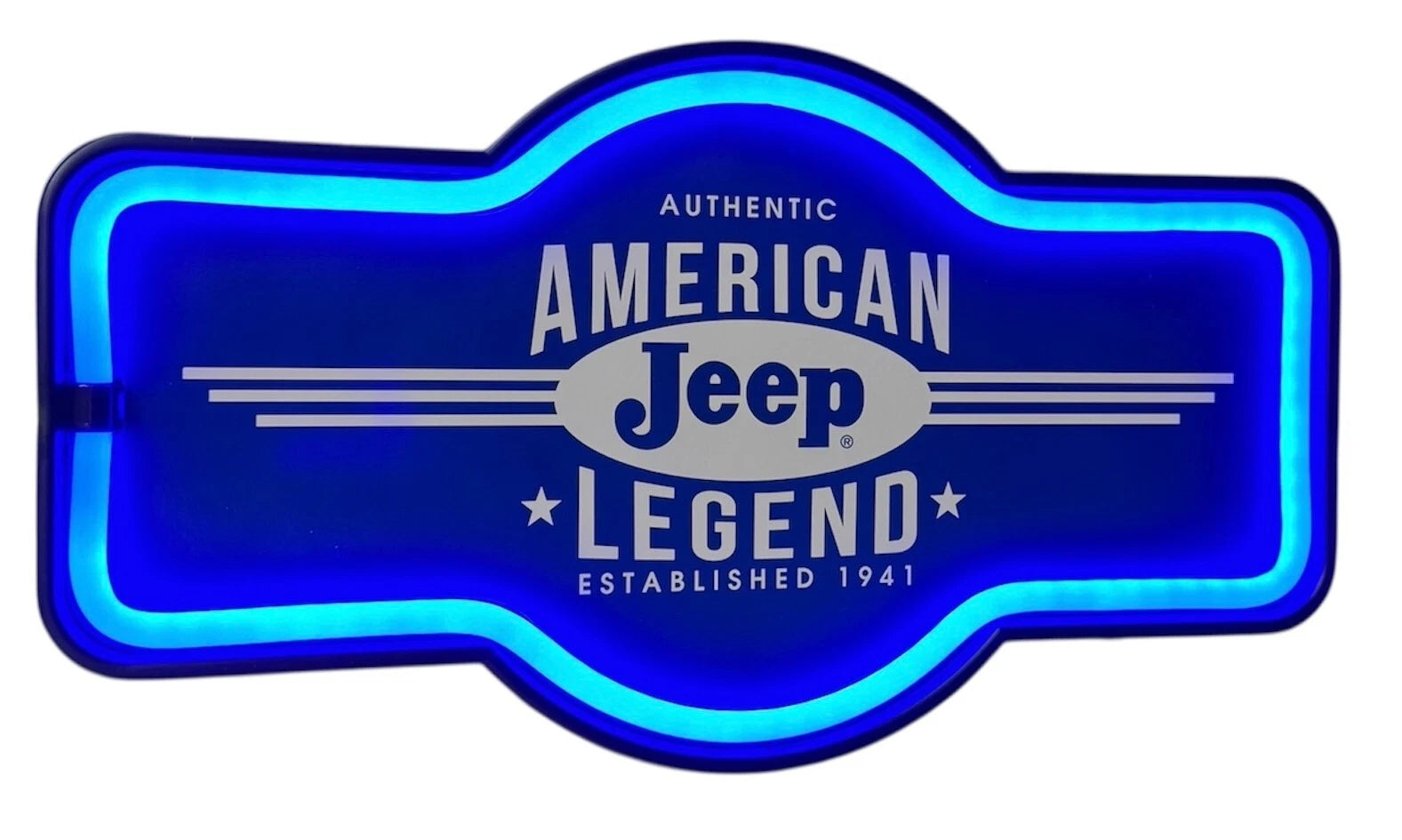 LED Neon Lighted Sign for Jeep (17")