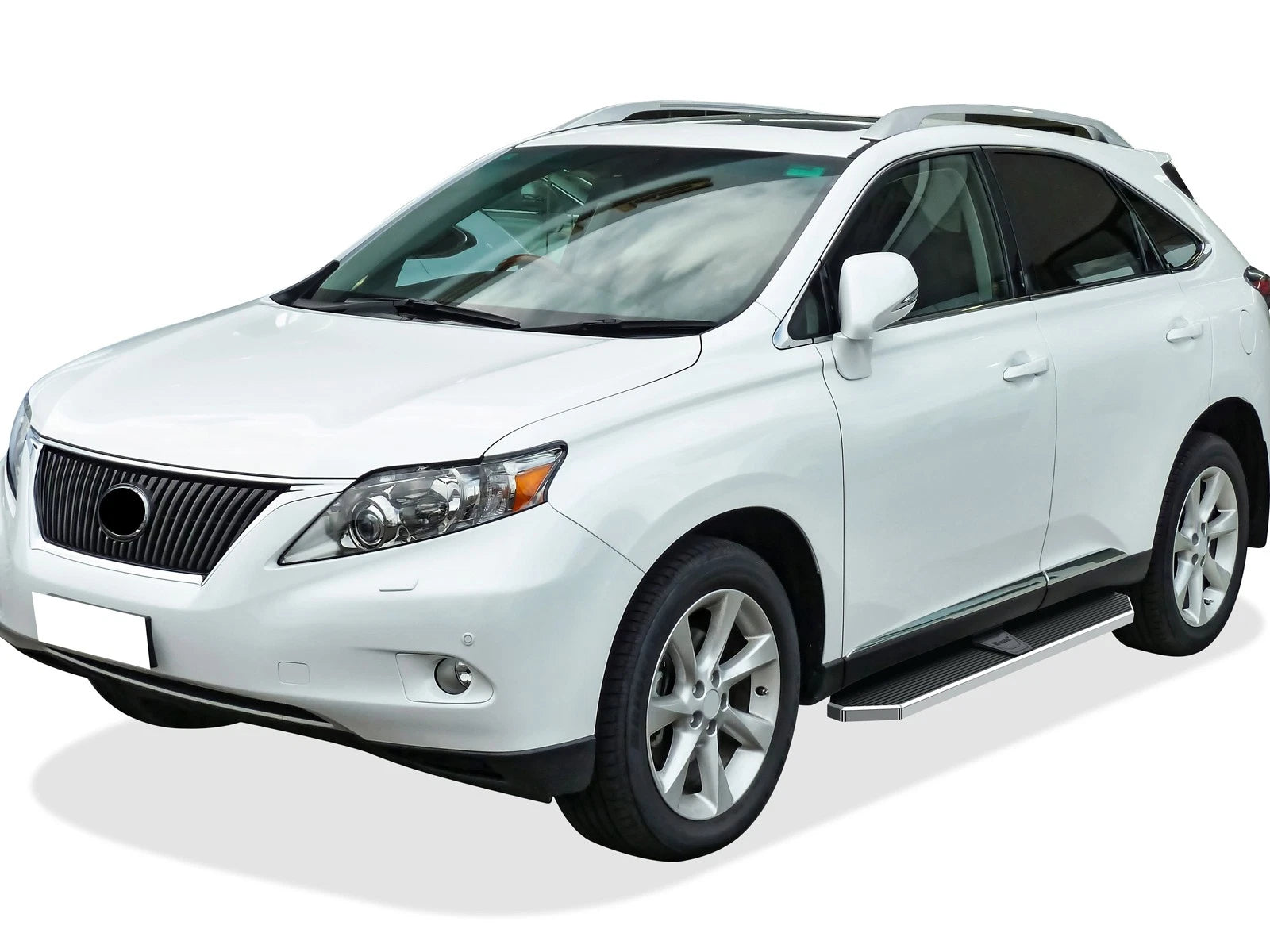 6" Polished Side Step Bars for Lexus RX350 (2010-2015)