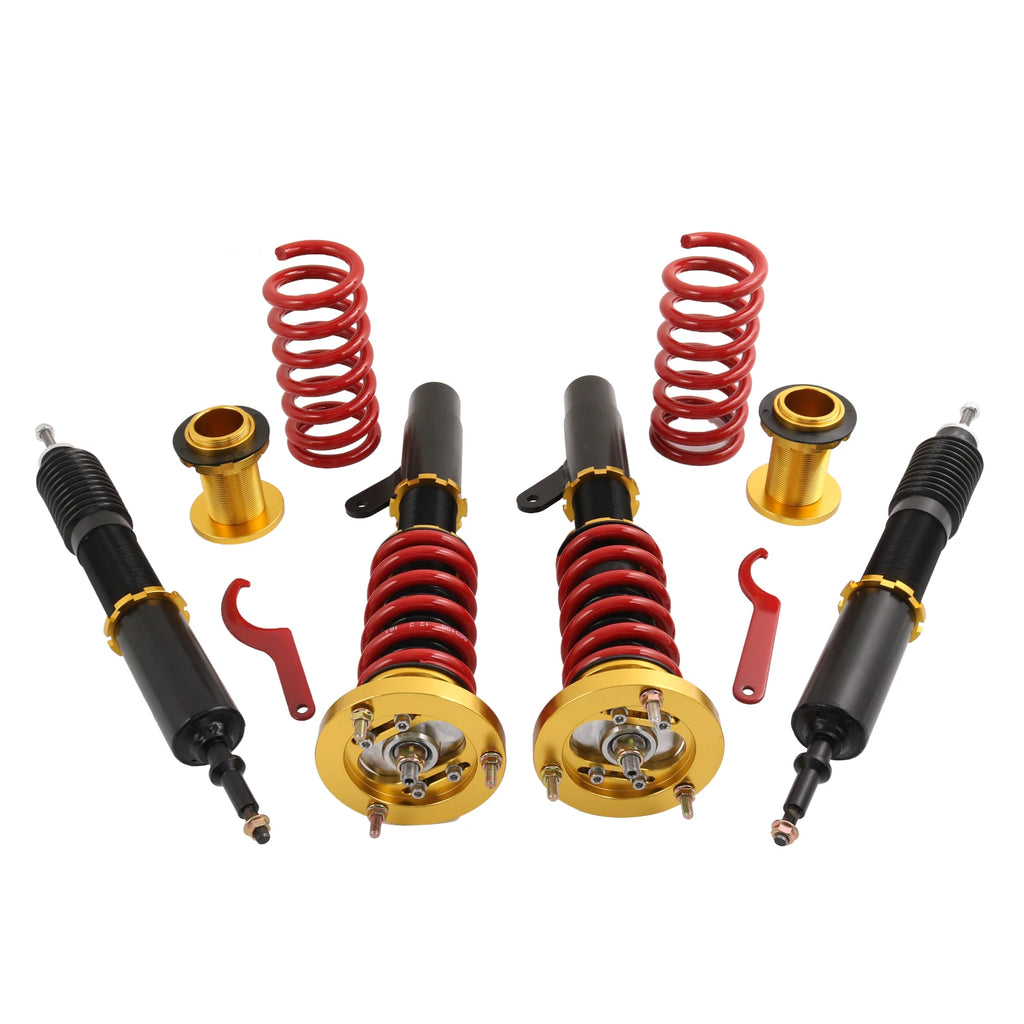 Set of 4 Adjustable Height Coilovers for BMW 3-Series (2006-2013)